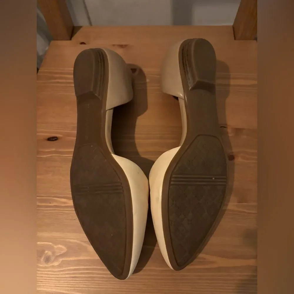 Naturalizer Pink/Taupe D’orsay Flats Size 9